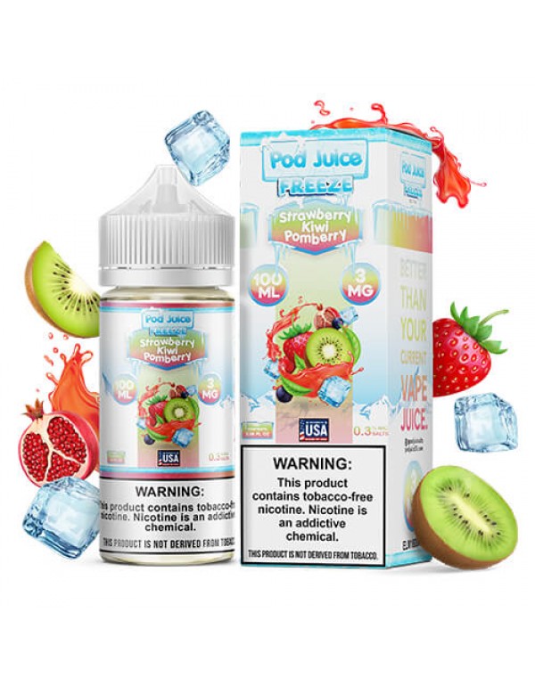Pod Juice Synthetic - Strawberry Kiwi Pomberry Freeze