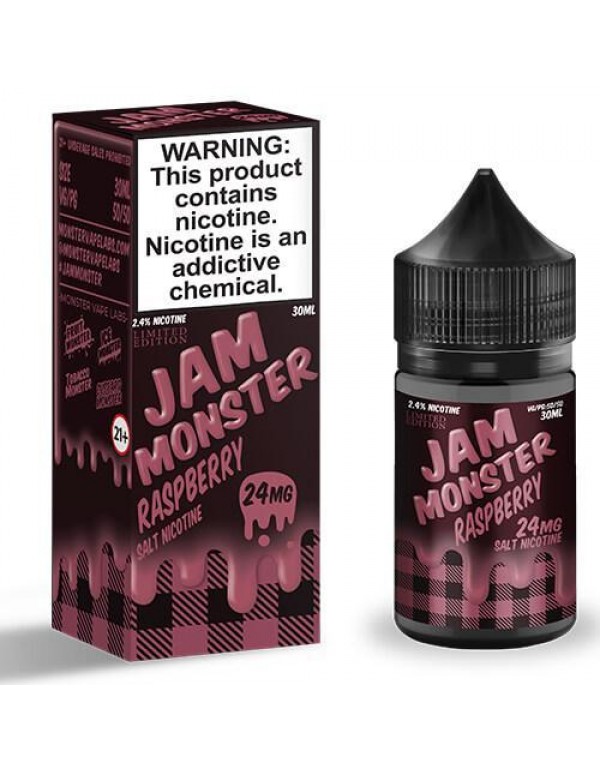 Jam Monster Synthetic Salt - Raspberry