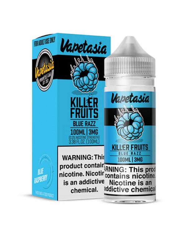 Vapetasia Killer Fruits NTN - Blue Razz