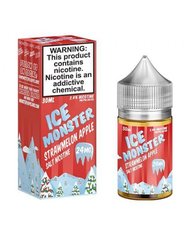 Ice Monster Synthetic Salt - Strawmelon Apple Ice