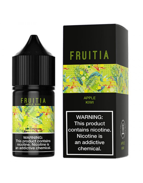 Fruitia eJuIce Synthetic Salts - Apple Kiwi Crush