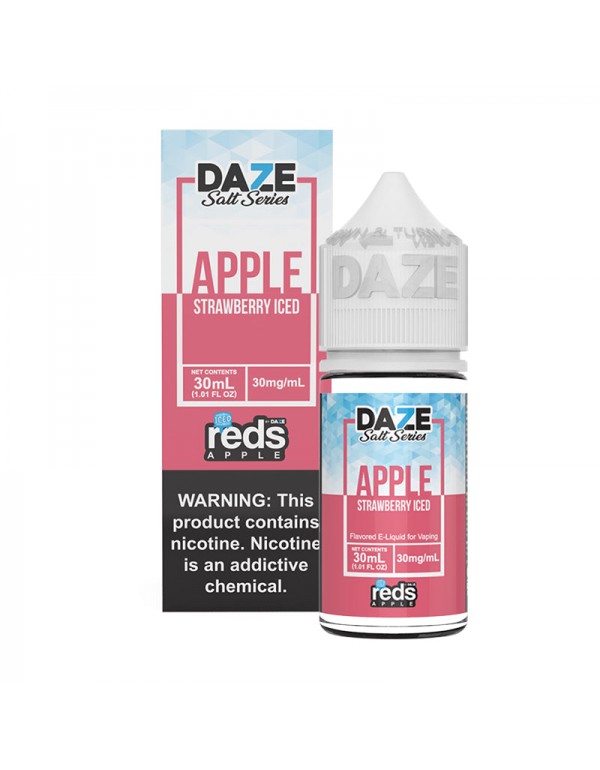 Reds Apple Juice Synthetic Salt - Strawberry Iced