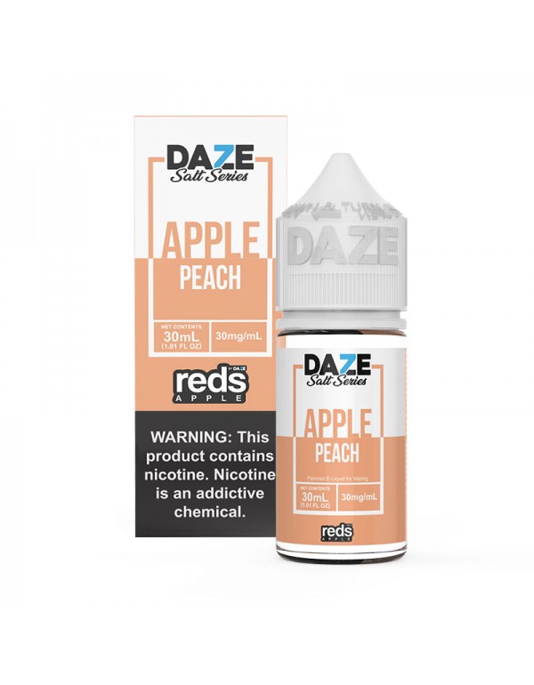 Reds Apple Juice Synthetic Salt - Peach