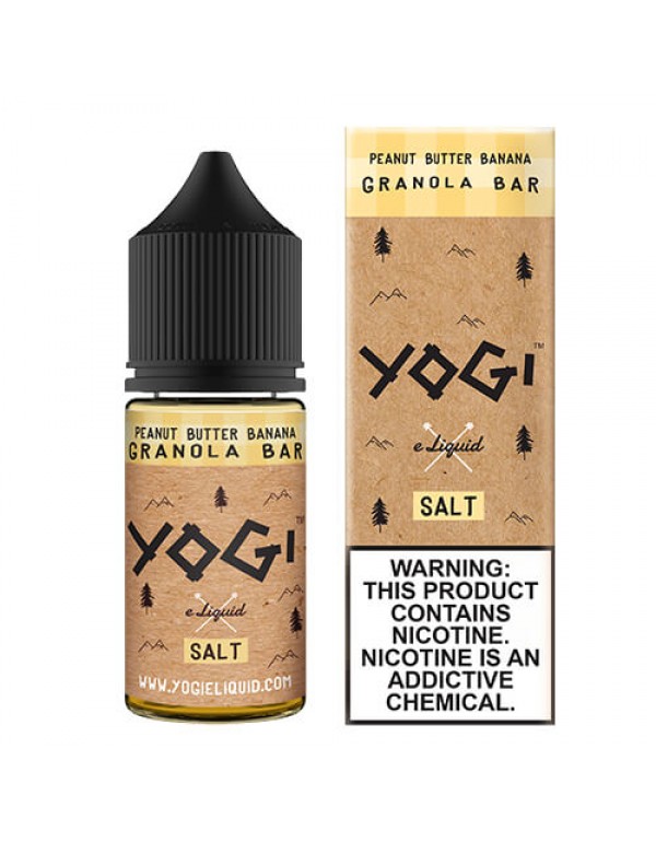 Yogi ELiquid Salts - Peanut Butter Banana Yogi Salt