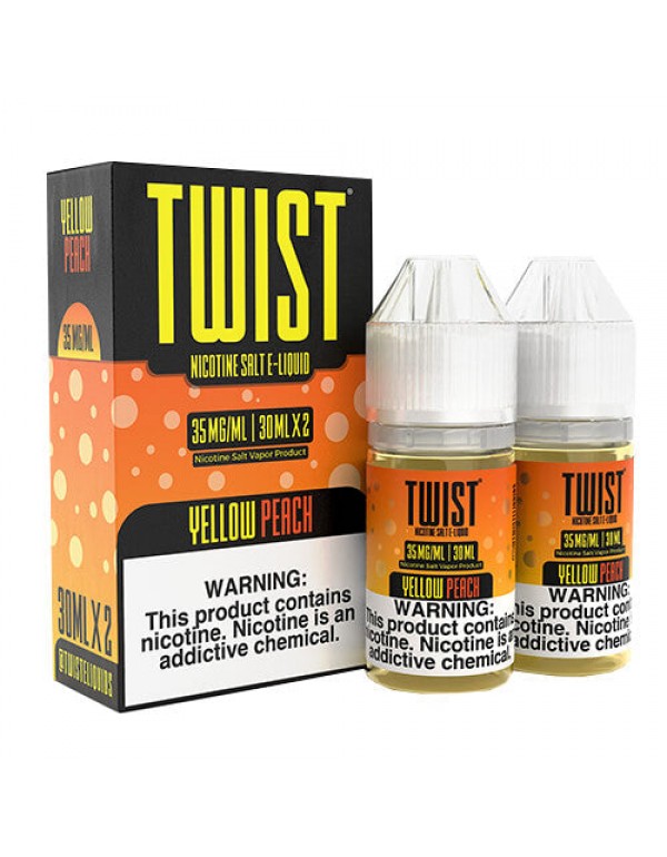 Twist E-Liquids Salts - Yellow Peach TWST