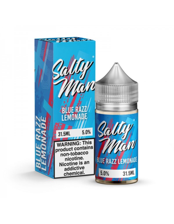 Salty Man NTN - Blue Razz Lemonade