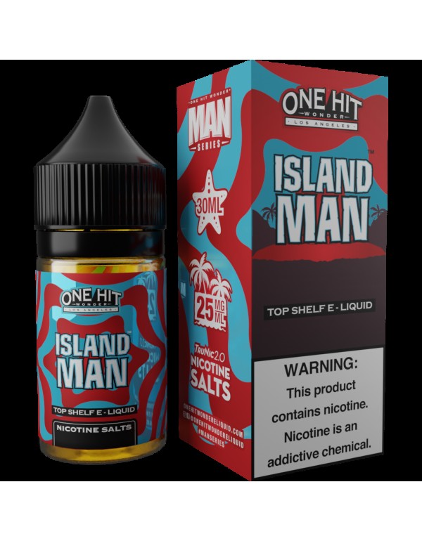 One Hit Wonder Salts, Island Man, 30mL