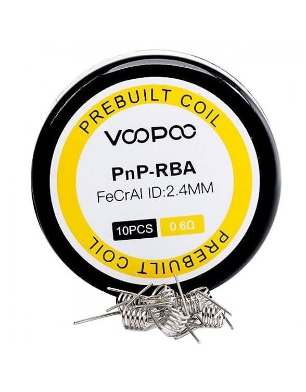 VooPoo PnP-RBA PreBuilt Coils, 10 Pack