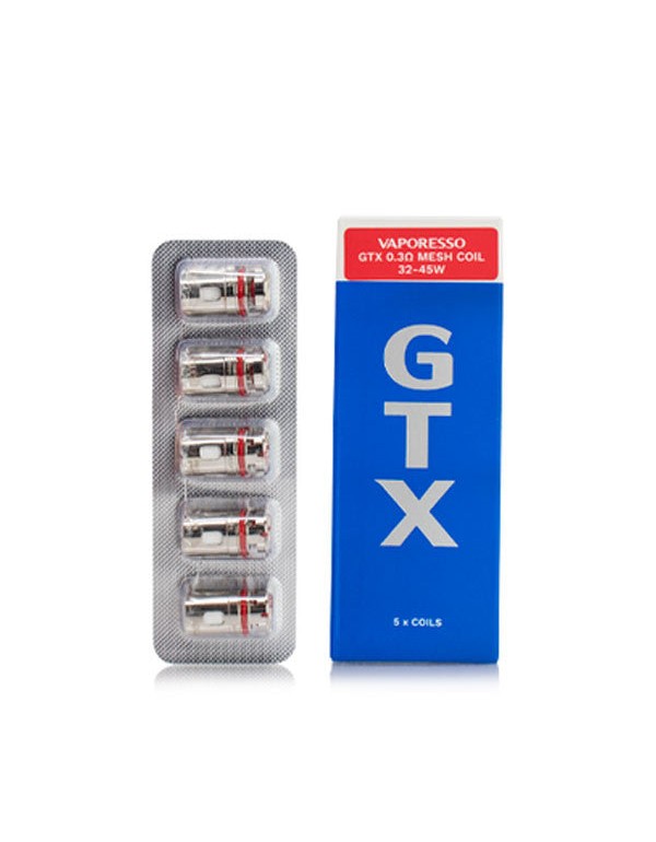 Vaporesso GTX Replacement Coils, 5 Pack