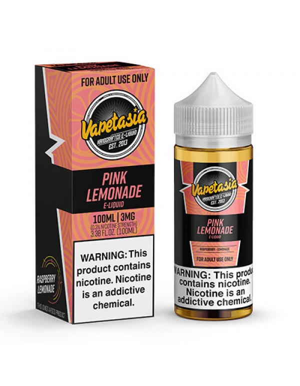 Vape Lemonade E-Liquid - Pink Lemonade