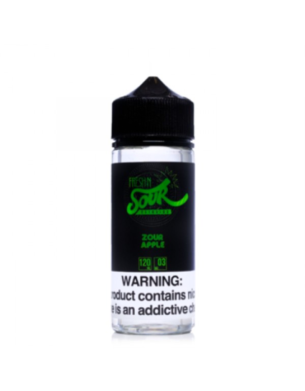 Fresh N Sour, Zour Apple, 120ml