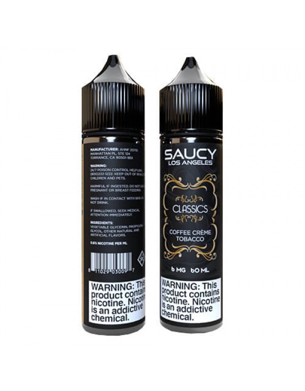 Saucy Classics - Coffee Creme Tobacco