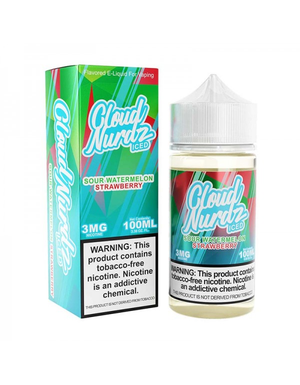 Clouds Nurdz TFN - Sour Watermelon Strawberry ICED