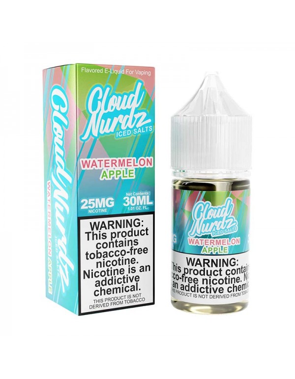 Clouds Nurdz Salt TFN - Watermelon Apple ICED