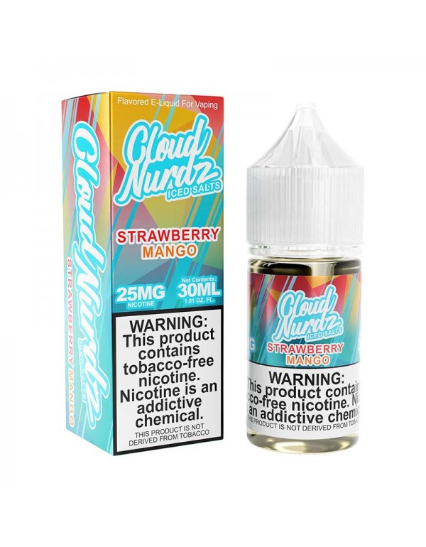 Clouds Nurdz Salt TFN - Strawberry Mango ICED