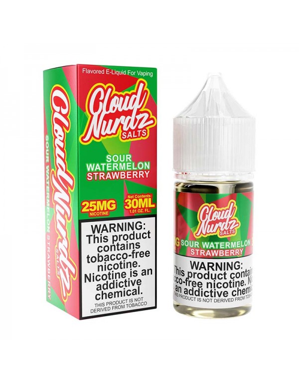 Clouds Nurdz Salt TFN - Sour Watermelon Strawberry