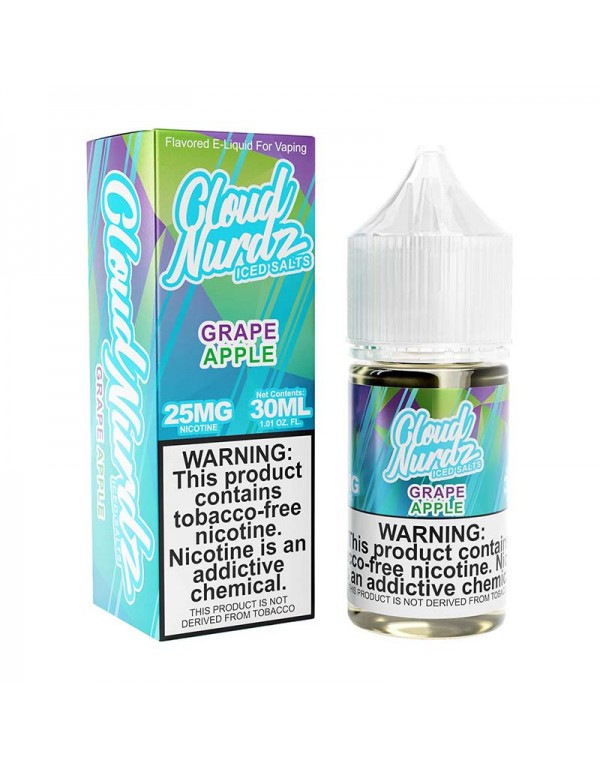 Clouds Nurdz Salt TFN - Grape Apple ICED