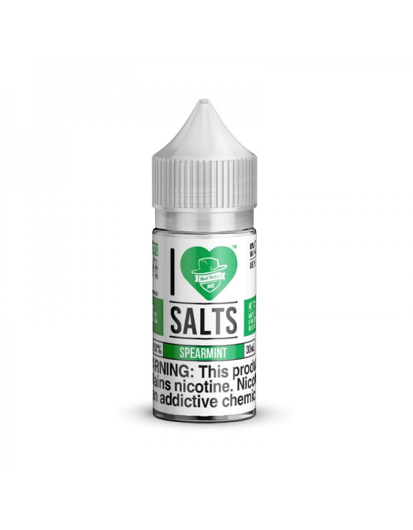 I Love Salts, Spearmint, 30ml