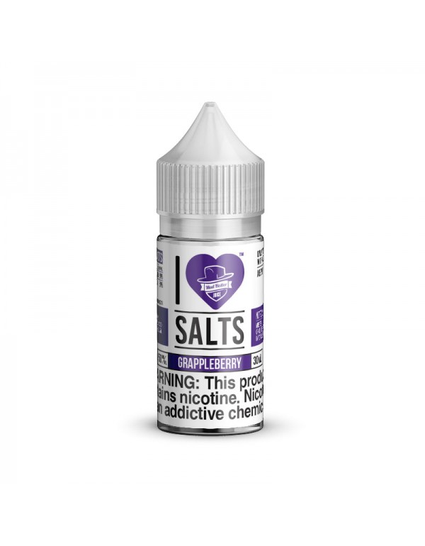 I Love Salts, Grappleberry, 30ml