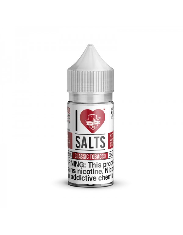 I Love Salts, Classic Tobacco, 30ml