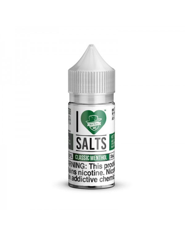 I Love Salts, Classic Menthol, 30ml