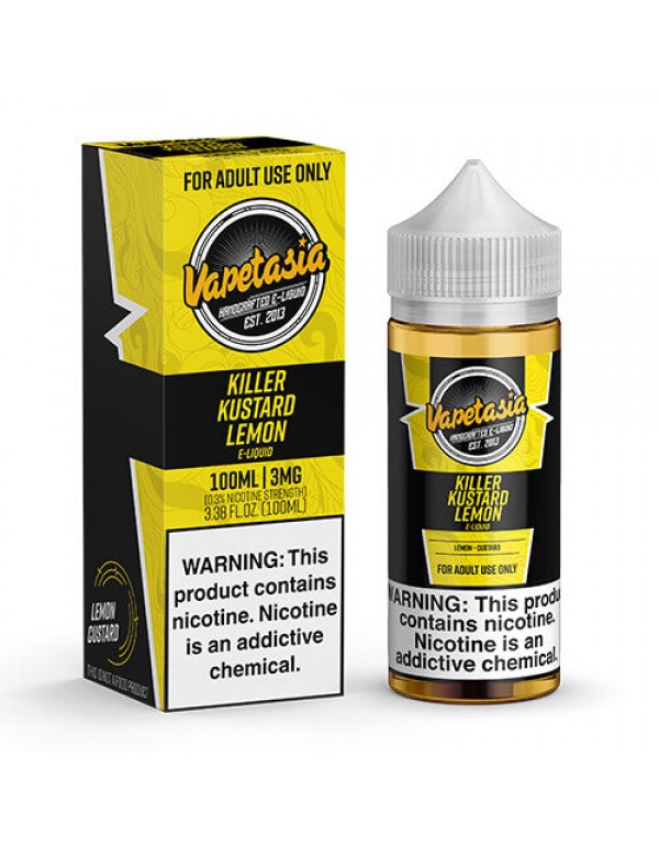 Vapetasia eJuIce - Killer Kustard Lemon
