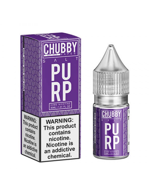 Chubby Bubble Vapes Salts - Purp Salt