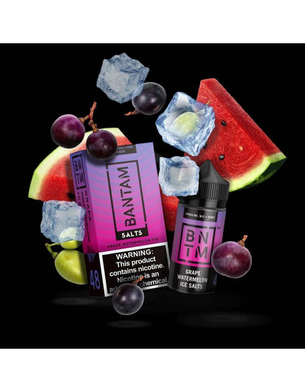 Bantam Vape Salts, Grape Watermelon Ice