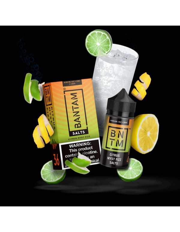 Bantam Vape Salts, Citrus Myst Fizz