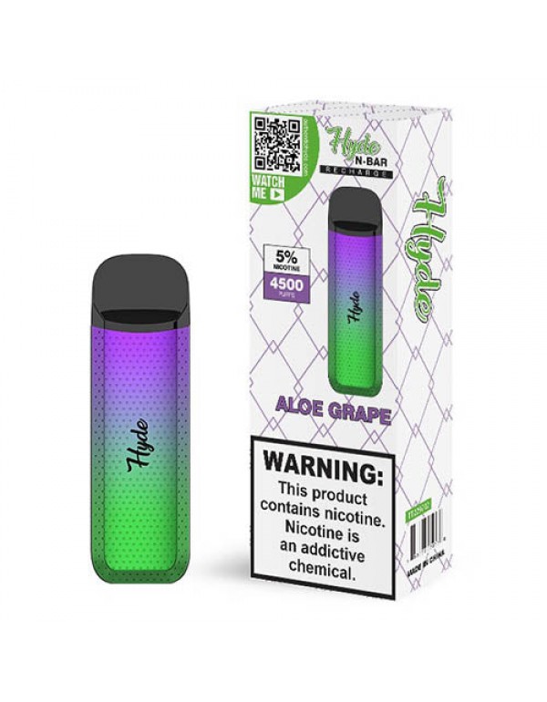 Hyde N-Bar Recharge Disposable Vape, 10ml, 50mg