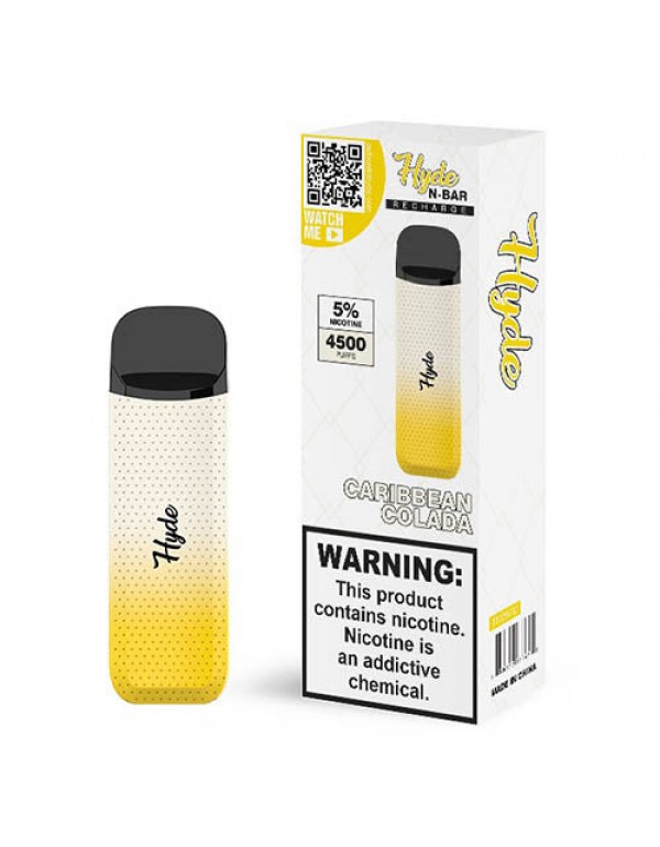 Hyde N-Bar Recharge Disposable Vape, 10ml, 50mg