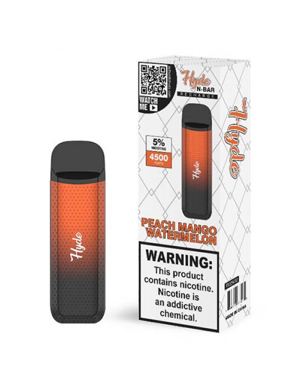 Hyde N-Bar Recharge Disposable Vape, 10ml, 50mg