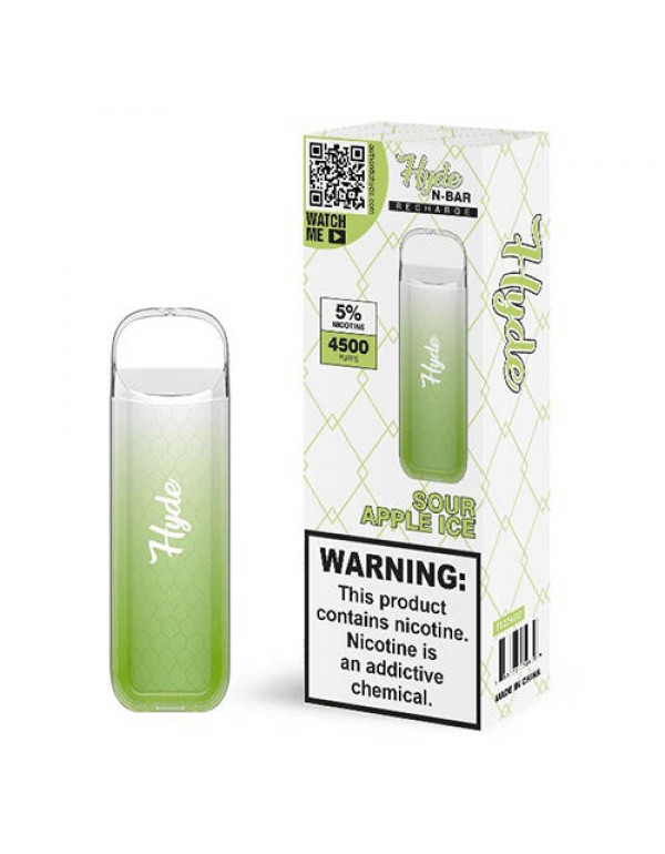 Hyde N-Bar Recharge Disposable Vape, 10ml, 50mg