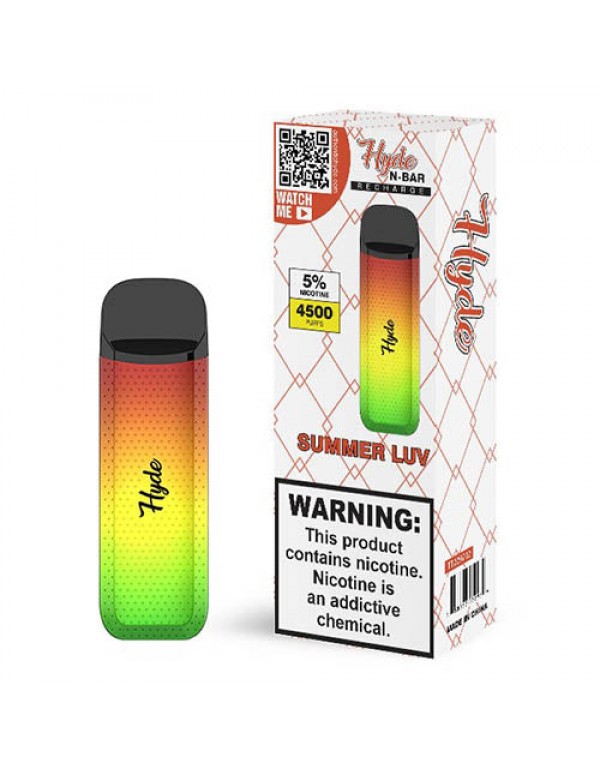 Hyde N-Bar Recharge Disposable Vape, 10ml, 50mg