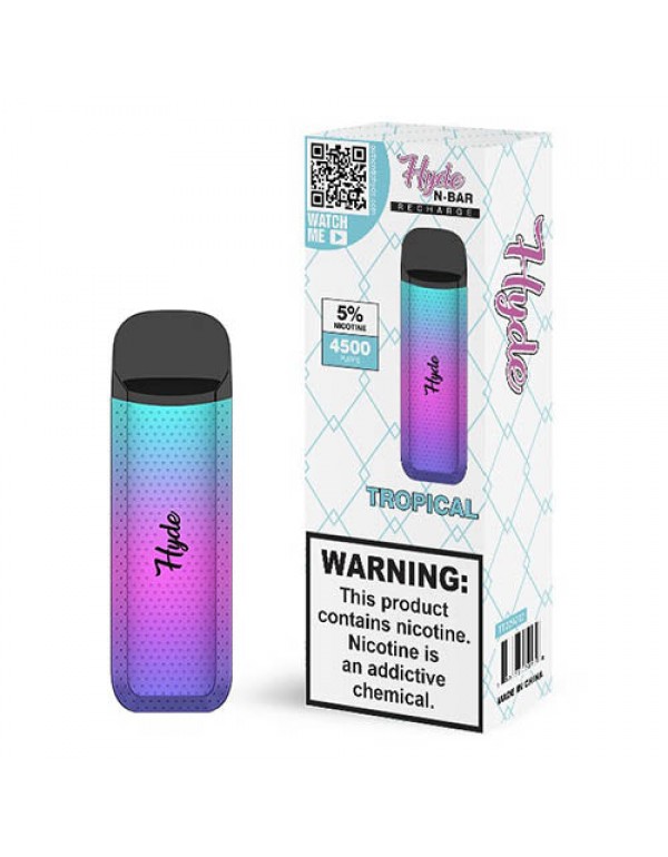 Hyde N-Bar Recharge Disposable Vape, 10ml, 50mg