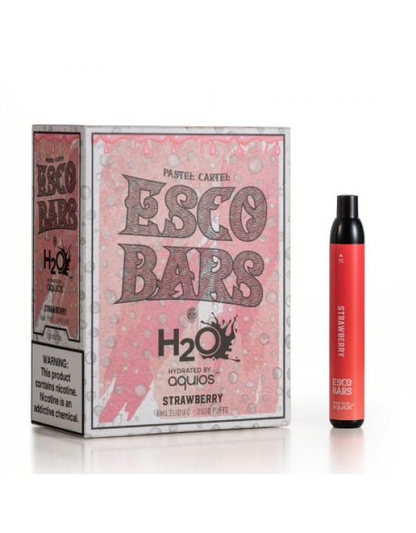 Esco Bars H20 2500 Disposable - Strawberry