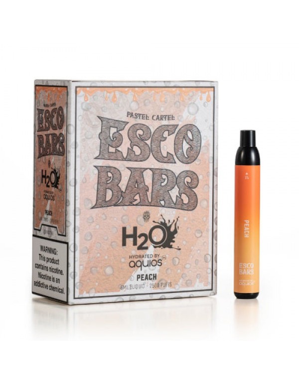 Esco Bars H20 2500 Disposable - Peach