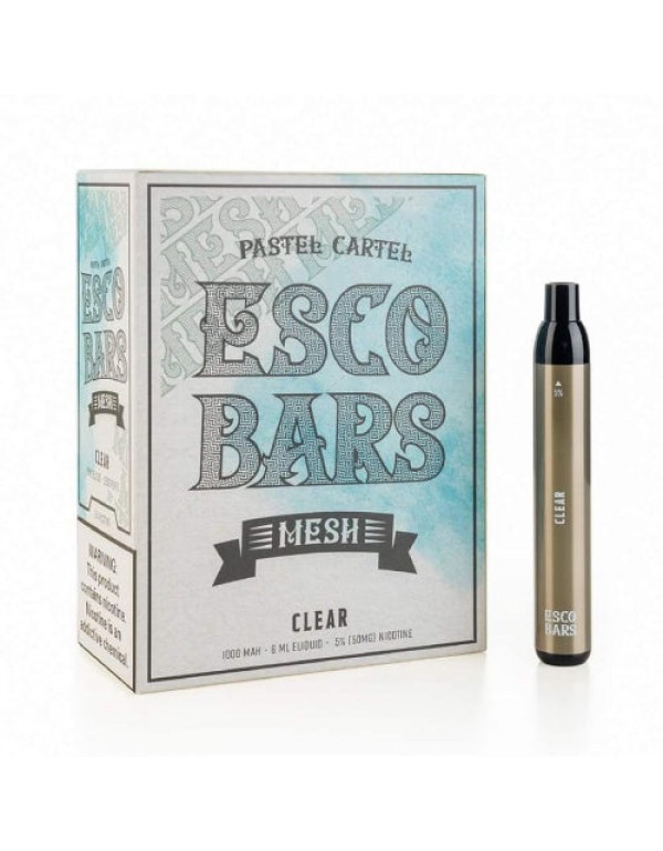 Esco Bars - 2500 Mesh Disposable - Clear