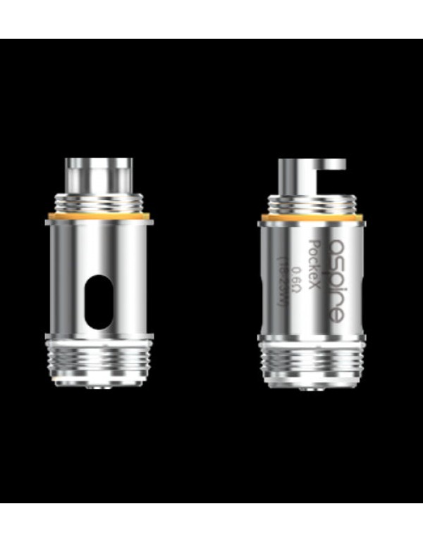 Aspire -  PockeX Coil - 0.6 Ohm, 5-Pack